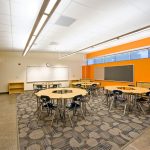 Photo of classroom in the Atrisco Elementary School addition in Albuquerque, New Mexico